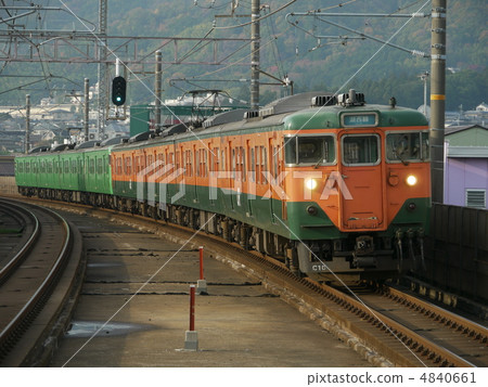 JR West Nippon Kosan Line 113 series Shonan color matcha single color mixed 4840661