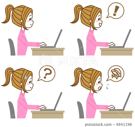 女性個人電腦 4841196