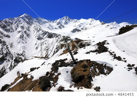 Beautiful view of mountains in the Elbrus area. Beautiful view of mountains in the Elbrus area. 4841455