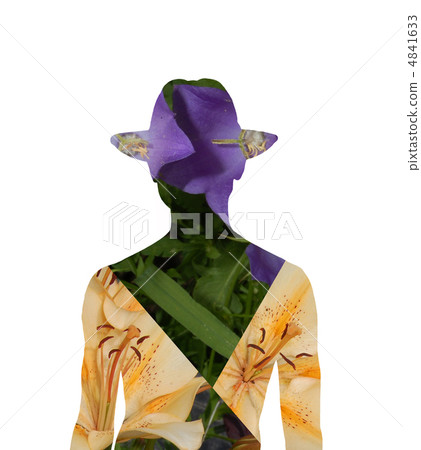Man in a lilac hat and yellow shirt. 4841633