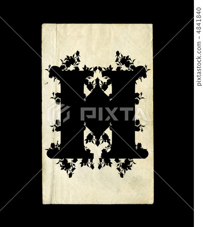 Letter H. Letter H. 4841840