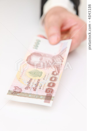 1000 Baht banknotes 1000 Baht banknotes 4843186