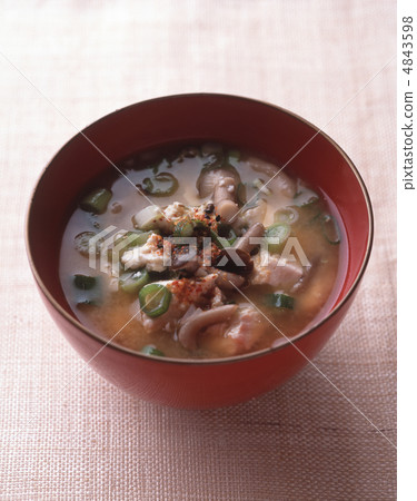Miso soup 4843598