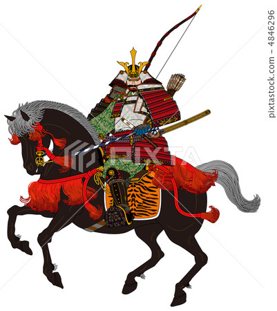 Horseback warrior 4846296