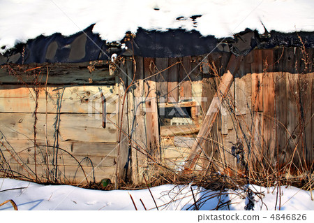 old house in wood 4846826