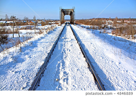 railway bridge railway bridge 4846889