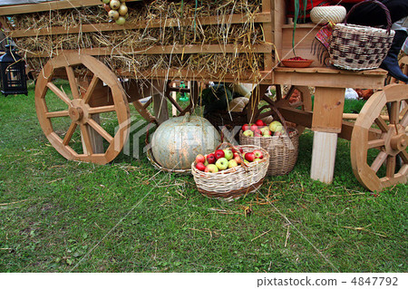 wheel of the old-time cart wheel of the old-time cart 4847792