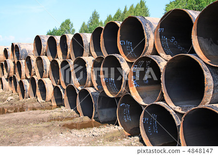 old gas pipes 4848147