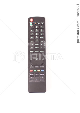 TV remote control isolated on white TV remote control isolated on white 4849221