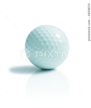 Golf ball isolated on white Golf ball isolated on white 4849654