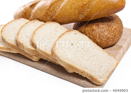 Loaf of bread background 4849903