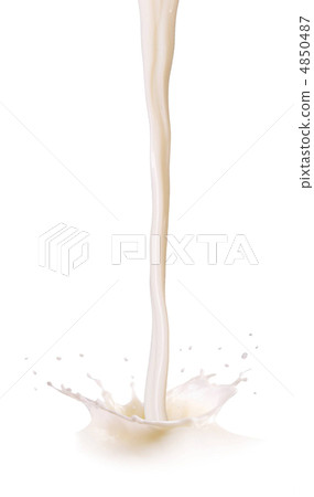Pouring milk splash 4850487