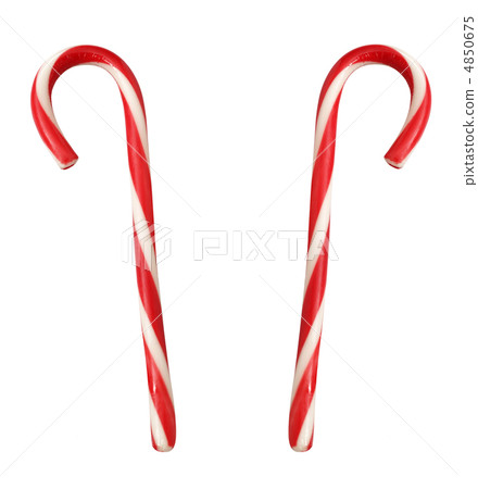 lollipop canes isolated on white lollipop canes isolated on white 4850675