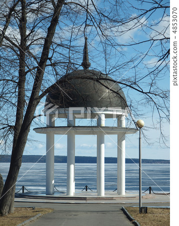 Petrozavodsk: quay of Onega. Spring Petrozavodsk: quay of Onega. Spring 4853070