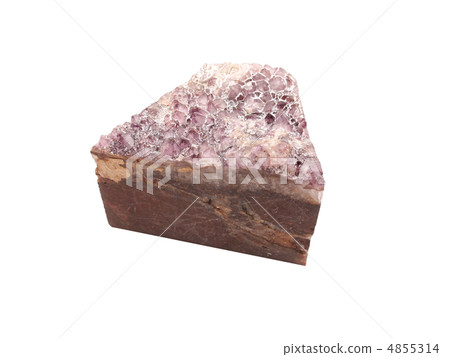 Amethyst isolated on white background 4855314