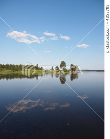 Beautiful lake in the north of Karelia, Russia Beautiful lake in the north of Karelia, Russia 4855799