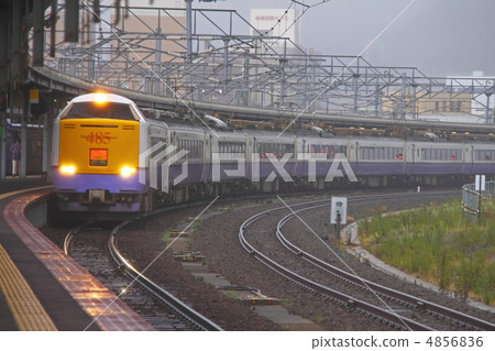 函館站485系列限量快遞天鵝 4856836