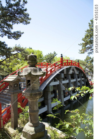 Sumiyoshi Taisha's bridge 4858103