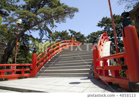 Sumiyoshi Taisha's bridge 4858113
