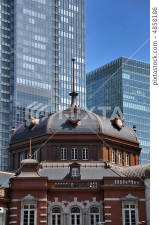 東京站正在修復工作 4858186