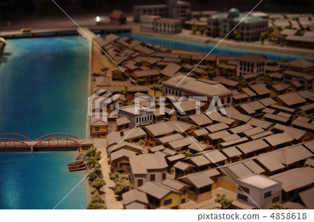 Hiroshima City Nakajima Area Model 4858618