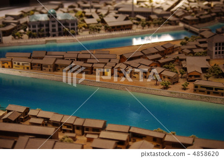 Hiroshima City Nakajima Area Model Hiroshima City Nakajima Area Model 4858620