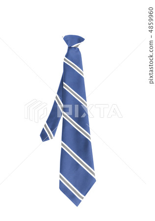 blue tie isolated on white background blue tie isolated on white background 4859960