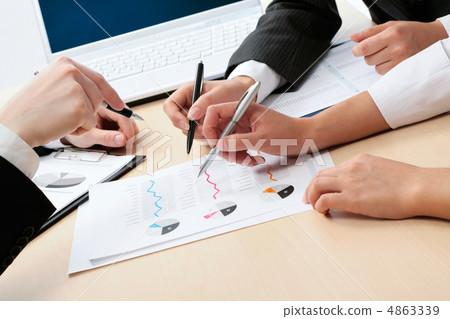 Business people hands Business people hands 4863339