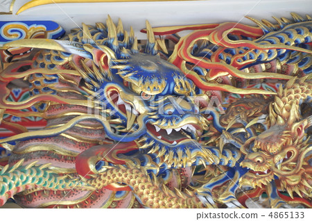 Power spot The dragon of Houzan Shrine Power spot The dragon of Houzan Shrine 4865133