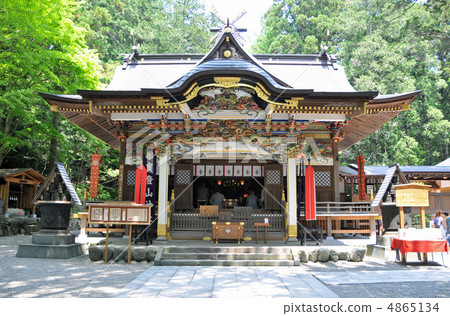 Hokutozan神殿的力量現場佛教寺廟 4865134