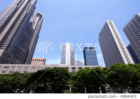 新宿高層建築群 新宿高層建築群 4866401