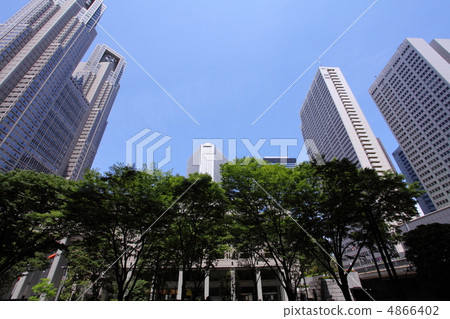 新宿高層建築群 新宿高層建築群 4866402