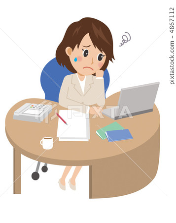 Business woman - Stock Illustration [4867112] - PIXTA