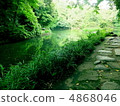 Trail of Sanshiro pond 4868046