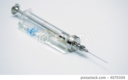 syringe and ampulla 4870309