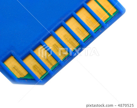 Secure didital (SD) memory flash card 4870525