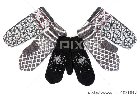 Winter knitted gloves Winter knitted gloves 4871843