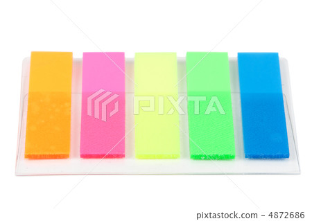 five colorful bookmarks 4872686