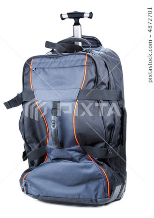 Blue valise with red insertion Blue valise with red insertion 4872701