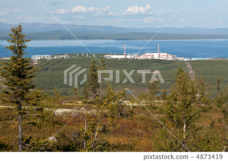 Kola nuclear power plant in the mountains vone hibiny Kola nuclear power plant in the mountains vone hibiny 4873419