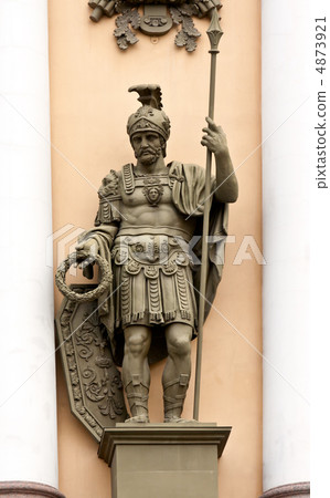 Sculpture war with a spear Sculpture war with a spear 4873921