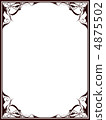 Border frame 18 (brown) 4875502
