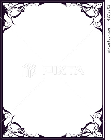 Decorative frame 18 (purple) Decorative frame 18 (purple) 4875503