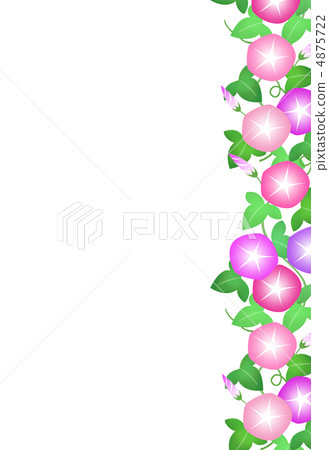 牽牛花背景材料 4875722