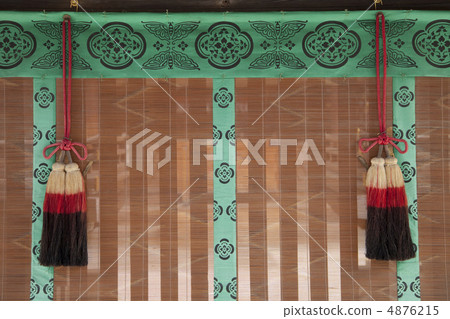 神社的靖國神社和流蘇 神社的靖國神社和流蘇 4876215