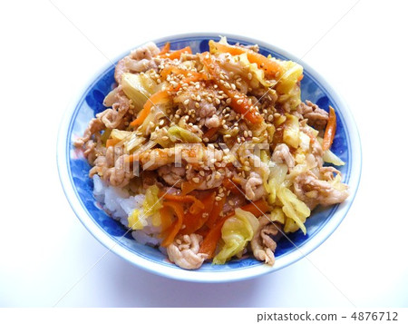 Bowl of rice bowls Stamina bowl Bowl of rice bowls Stamina bowl 4876712