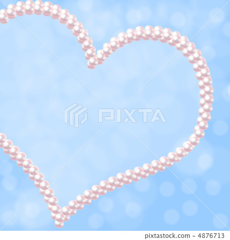 Blue pearl heart background Blue pearl heart background 4876713