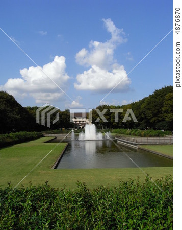 從上野公園看的國立博物館 4876870