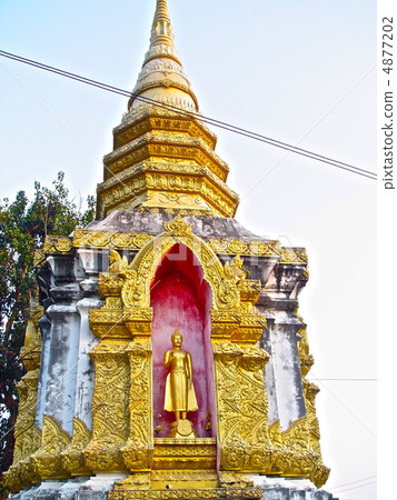 Buddhist temple in Thailand (Chenkorn / Thailand Kingdom) Buddhist temple in Thailand (Chenkorn / Thailand Kingdom) 4877202
