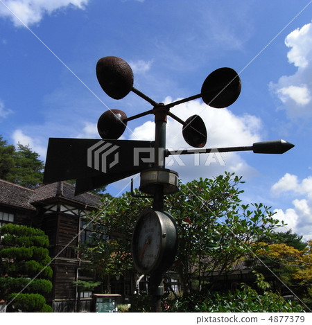 Anemometer of Fukiya Elementary School 4877379